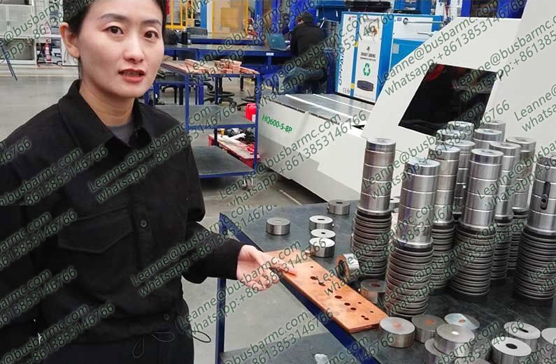 Guilhotina Hidráulica para Barramento de Cobre | M