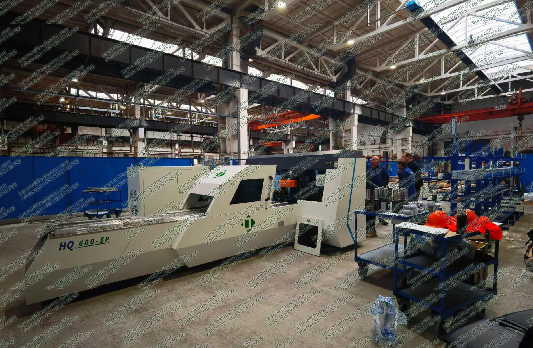 Instalação de Processadora de Barramento CNC na Eu